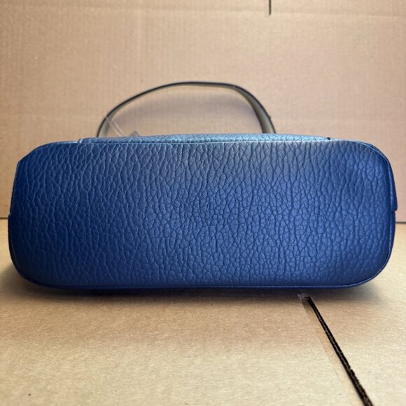 Giani Bernini Colorblock Pebble Tote – White/Oatmeal/Navy - Picture 8 of 12